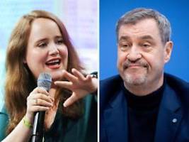 Leidet an Napoleon-Komplex: Ricarda Lang teilt gegen Markus Söder aus