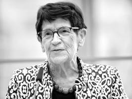 CDU: Rita Süssmuth ist tot