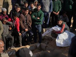 Nahost: Israel gibt zu, dass in Gaza 70000 Palästinenser getötet wurden