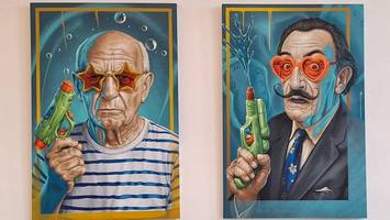 kritisch, kontrovers, knallig: streetart-porträts begeistern in pinneberg