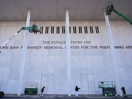 USA: Trump will das Kennedy Center schleifen, weil es ein Monument des anderen Amerika ist