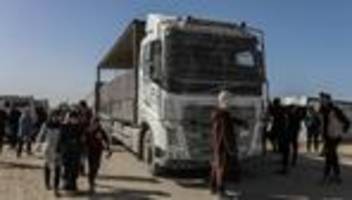 gaza: grenzübergang rafah wieder teilweise geöffnet