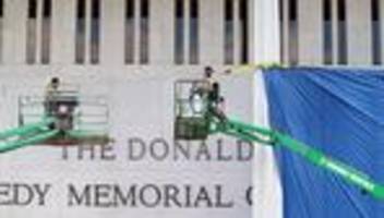 kennedy center: dann macht trump den laden eben zu