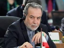 hoffen auf ende von sanktionen: iran kündigt gespräche mit den usa über atomprogramm an