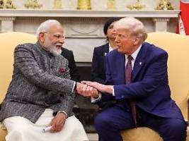 Modi bestätigt nur Zollsenkungen: Indien will laut Trump auf russisches Öl verzichten