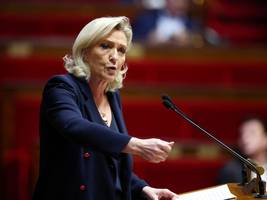 frankreich: le pen will plötzlich nichts mehr mit trump zu tun haben