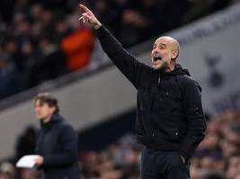 ManCity in der Premier League: Guardiola ist nervös