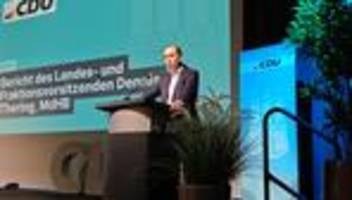 CDU-Landesparteitag: Thering fordert Abschiebung straffälliger Ausländer