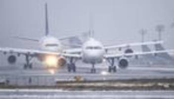 Winterwetter: Betrieb am Frankfurter Flughafen vorübergehend eingestellt