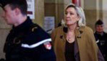 Frankreich: Staatsanwaltschaft fordert erneutes Kandidaturverbot für Le Pen