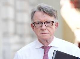 teilte mandelson sensible infos?: britischer ex-minister wegen epstein-akten unter druck