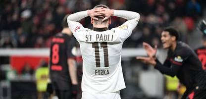 dfb-pokal: bayer leverkusen schießt den fc st. pauli im viertelfinale raus
