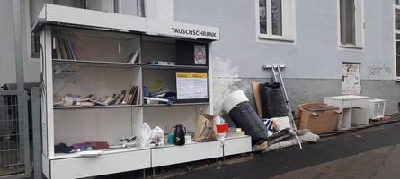 Tauschschrank: Ein erfolgreiches Projekt vermüllt
