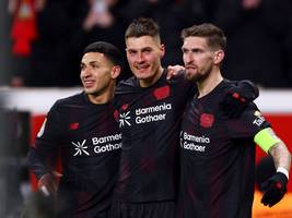DFB-Pokal: Leverkusen erreicht das Halbfinale