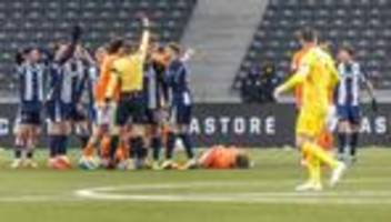 2. Bundesliga: Drei Spiele Sperre für Kownacki: Hertha legt Einspruch ein