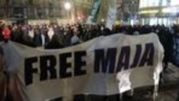 Extremismus: Proteste gegen Urteil im Fall Maja T.