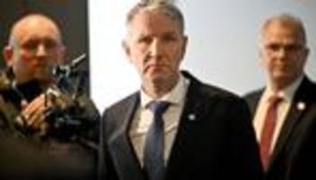 Landtag: Höcke sieht Vertrauensverlust in Thüringer Regierungschef