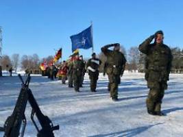 Abschreckung für Russland: Bundeswehr führt nun auch einen Nato-Verband in Litauen