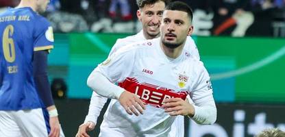 DFB-Pokal: Stuttgart folgt Leverkusen ins Halbfinale, Hase stiehlt die Show