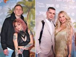 ex-paar zusammen bei event: eric und edith stehfest kommen mit ihren neuen