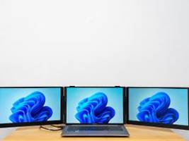 leicht, stabil, einfach, günstig: diese extra-displays für laptops sind ziemlich genial