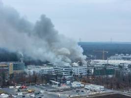 Rauchwolke über Darmstadt: Großbrand an einer der weltweit größten Forschungseinrichtungen