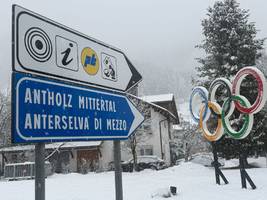 Olympia in Antholz: „So ein Wirbel, so viele Leut'“