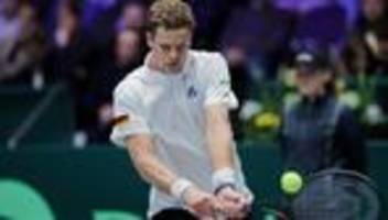 Tennis: Hanfmann gewinnt Davis-Cup-Auftakt gegen Peru souverän