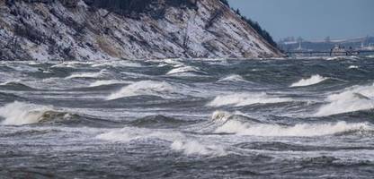 Ostsee: Historisch niedriger Pegelstand durch wochenlangen Wind