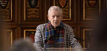Donald Trump: Schauspieler Ian McKellen hält Shakespeare-Monolog gegen US-Präsident