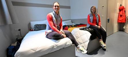 Ohrstöpsel: Ja. Kondome: Nein. So lebt es sich im Olympichen Dorf