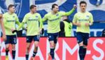 2. Fußball-Bundesliga: Hertha beendet die Sieglos-Serie mit 3:0