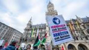 Münchner Sicherheitskonferenz: Rekord-Demos rund um Münchner Sicherheitskonferenz erwartet