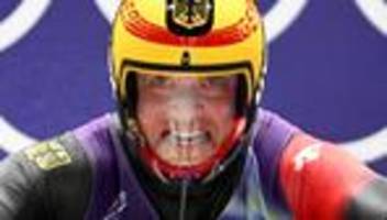 Winterspiele: Rodler Loch patzt nach Startrekord - Langenhan stark