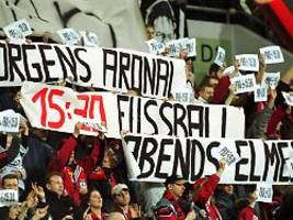 Gewaltige Protestbewegung: Als der Zorn der Fußball-Fans erstmals geballt eskalierte