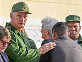 Kommunisten vor dem Fall?: Kuba schwört Bevölkerung ein - und stellt Trump Bedingungen