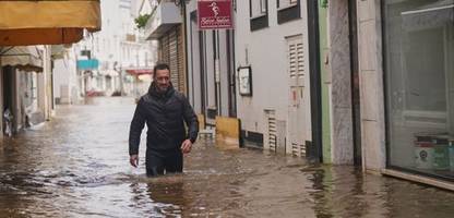 Portugal und Spanien schlagen Alarm wegen Sturmtief »Marta«