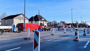 nach wasserrohrbruch: warum die arbeiten auf der kollaustraße ruhen