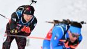 biathlon bei olympia: biathleten holen bronze in der mixed-staffel