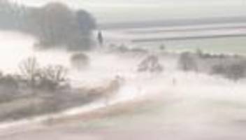 wetter: neblig-trübe woche mit milden temperaturen erwartet