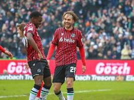 Abstiegsthriller auf der Alm: Hannover 96 mischt kräftig mit im Aufstiegsrennen