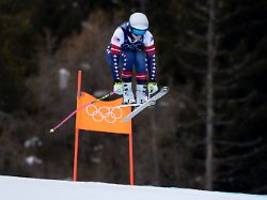 Olympia-Traum platzt ganz böse: Schock um Ski-Queen Vonn: Sturz und Schreie bei der Abfahrt