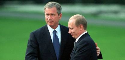 wladimir putin und george w. bush: freundschaft und täuschung in neuen protokollen