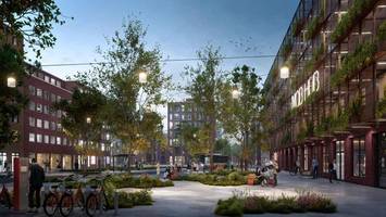 baustart: parks, gärten, geschäfte und 1600 wohnungen am wasser