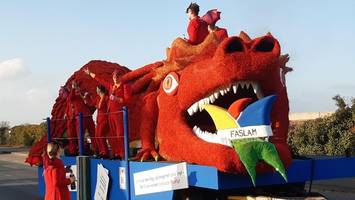 karnevalsumzüge und partys: faslam 2026 erreicht seinen höhepunkt