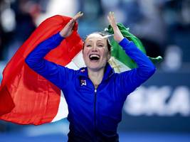 erstes gold für das gastgeberteam: die großnichte von gina lollobrigida verzückt italien