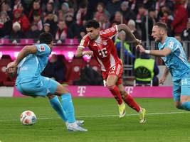 FC Bayern gegen Hoffenheim: Läuft nicht? Läuft Díaz!