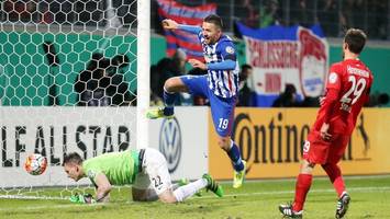 bei hertha bsc weiß man, was es für die pokalüberraschung braucht