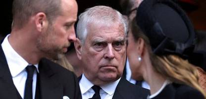 Prinz Andrew und die Epstein-Affäre: William und Kate »zutiefst besorgt«
