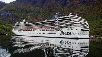 Wochenlang kommt kein Kreuzfahrtschiff von MSC die Elbe hinauf nach Hamburg